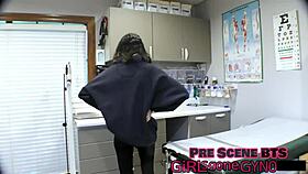 perverted podiatrist aria nicole's shaved feet licked in latex humiliation
