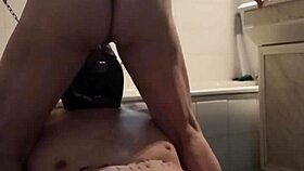 french femdom mature commands licking frenzy with her devoted slaves 😈👅