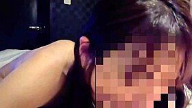 A former model housewife sucks wet cock as nipples harden