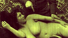 vintage group hairy threesome revives retro pornostalgia