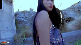 hey, check out sharon lee's natural big tits bouncing during wild anal cave sex