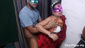 newlywed indian housewife screams in rough doggystyle pounding