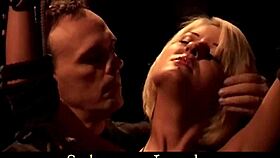 big tits teen slave 😈 gagged bound fucked hard in submission bondage