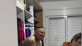 Husband's Tiny Dick Struggles Against Wife's Giant Ass
