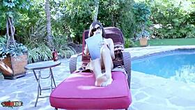 Young Indian babe big ass fucked rough outdoors 🍑💦