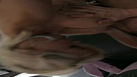 Diamond's Massive Tits Tease as She Fucks Horny Guy Hard