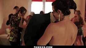 Horny Masked Group Turns Party Into Wild Orgy Fuckfest