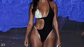 big ass bikini model struts her curves in a steamy revealing photoshoot session