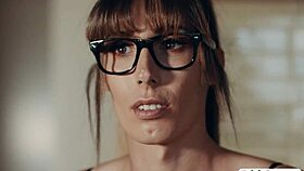Tgirl Melanie Brooks Barebacks Izzy Wilde Hard