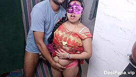 newlywed indian housewife screams in rough doggystyle pounding