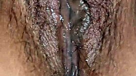 hey watch this wifey vibe her wet pussy as husband stares!