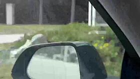 jewelz blu goes wild outdoors teasing with huge cock handjob