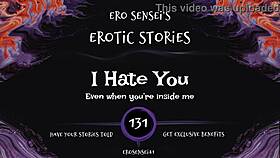 Feel my intense hate in erotic whispers