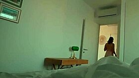 day 27 milf sneaks rough doggystyle pounding while chatting on phone with lover behind husbands back