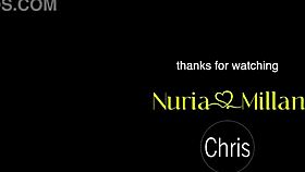 how deep does chris viper's fist plunge into nuria millan's massive ass?