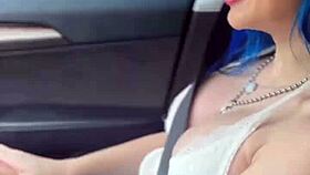 jewelz blu goes wild outdoors teasing with huge cock handjob
