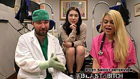 mina moon gags on dick before getting pounded doggystyle and missionary pov