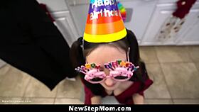 MILF And Young Babe TEAM UP For BIG COCK Doggystyle And Creampie Party!