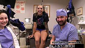 My face blasts Stefania Mafras with hot cum load