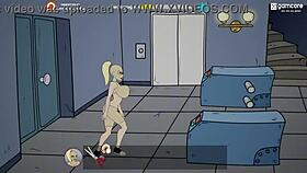 Exploring campus adventures in Fuckerman parody game