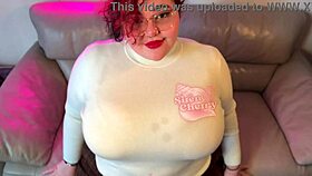 big ass bbw milf cheats with 15 inch anal dildo