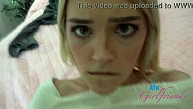 maria anjel's fresh debut has her sweetly deepthroating cock before teasing with a hot footjob in cash play