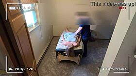 Home Cam Exposes Wife's Wild Massage Cheating Fuck