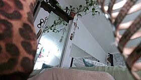 mature dawnskye1962 towers in crotchless pantyhose for giantess custom fantasy