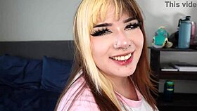 kat the sexy bbw girlfriend wants your huge cock instead of his!