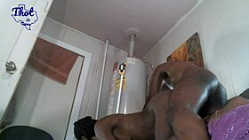 Swinging ebony bbw milf shares thick curves in group doggystyle turns
