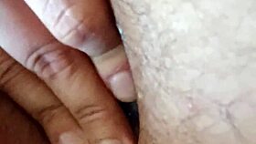 chubby amateur plays fat ass with dildo solo anal toys