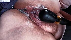 damn, this insatiable big pussy needs constant wet play and squirting