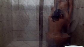 i crave sex in bathroom with big ass latina and monster cock