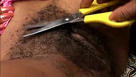 ebony slut with hairy pussy rides bbc cowgirl in chocolate candy cunts vol 2