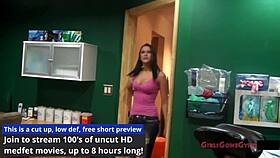 alexis grace turns the hospital exam into casual fun