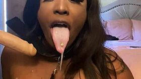 lexo butterfly's deep ebony cock sucking fills me with submissive passion