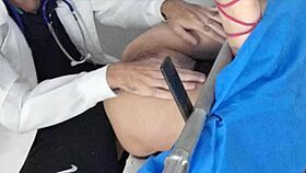 Blindfolded Redhead Wife Humiliated by Kinky Hospital Gynecologist
