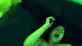 busty latina screams riding huge fat cock in homemade sex tape 😈