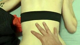 Cheating skinny blonde wife bent over raw fucked in snapchat compilation