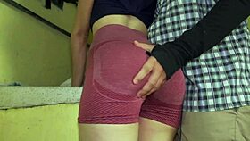 she lets fun happen in laundry room and wants finish inside her