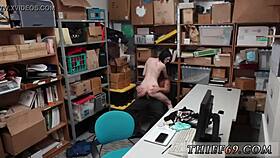 police catch crossdressing emo shoplifter for punishment