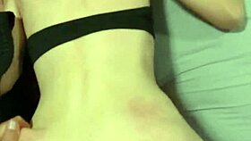 Cheating skinny blonde wife bent over raw fucked in snapchat compilation