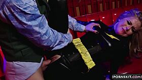 Penny Pax deepthroats Brendon Miller in Dark Knight cosplay parody