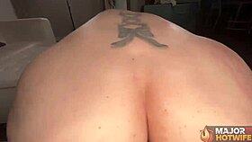 Damn busty brooklyn, bend over for rome majors rough banging and jizz