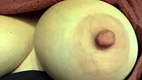 italian milf artemisia love bounces her juicy natural tits close up for the lens