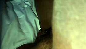 sexy model takes creampie deep in her hairy pussy