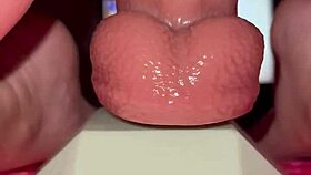 i can't resist riding this massive cock with my tiny redhead pussy