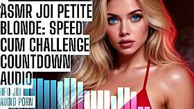 petite blonde asmr joi speeds your cum challenge