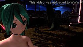 hatsune miku's solitary envy unfolds in project diva nude mod completely