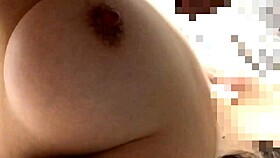 Homemade Asian milf creampie closeup with shaved pussy fingering and wet sex